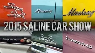 Car Logos, Badges, & Emblems (Montage) - Saline Car Show 2015