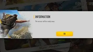 The Server Will Be Ready Soon Problem Free Fire ||  The Server Will be Ready Soon Free fire