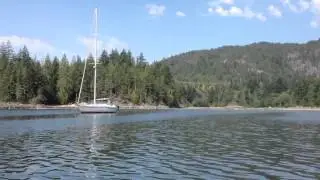 Desolation Sound 2013 Reid Island and Tenedos Bay- summer sailing on SV Asunto