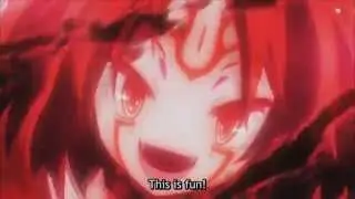 No Game No Life Scene - This Is Fun, DESU(Izuna's Transformation)[Eng Sub]