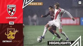 Loudoun United FC vs. Detroit City FC - Game Highlights | 10-01-2022