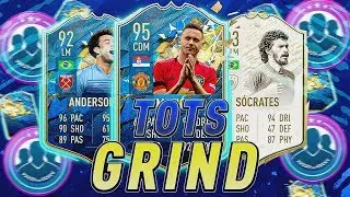 🔵FIFA 20 TOTS GRIND TRYING TO COMPLETE TOTS FUENZALIDA AND GOLOVIN🔵