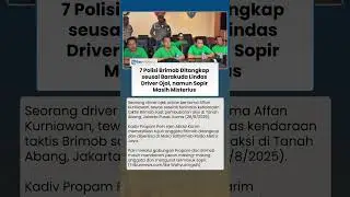 Kadiv Propam Pastikan 7 Oknum Polisi Diamankan, Identitas Sopir Barakuda Masih Jadi Teka-teki