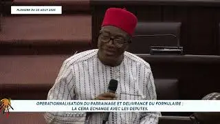 OPERATIONNALISATION DU PARRAINAGE ET DELIVRANCE DU FORMULAIRE: LA CENA ECHANGE AVEC LES DEPUTES