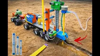I Built a DIY Mini Borewell Drilling Machine