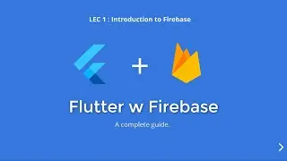 [Hindi] Flutter w Firebase Complete Guide : Setting up a Firebase Project