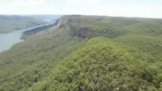 Flight over Lake Burragorang  with Phantom 3 Pro