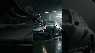Classic Porsche 911 Full Transformation in 20! #porche restoration #makeover #renovationshorts