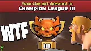 WE GOT DEMOTED...HOW DID THIS HAPPEN?! - Clash of Clans