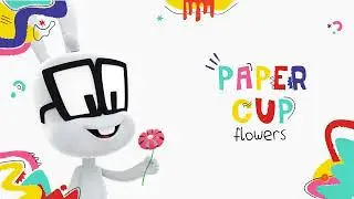 🥤 Make Cute Flower Baskets with Paper Cups! | Briko&rsquo;s Creative DIY for Kids