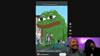 The 5 Funniet Frog Moments In Family Guy | (UDub Reaction)