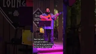 Singer T. Jones - North Dakota (Amped School of Music open mic at the Troll Lounge)