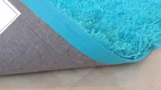 Tapis turquoise