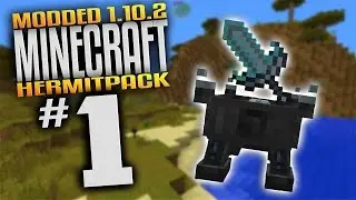 Minecraft Hermitpack - Разумный меч и сущность демона (Minecraft Blood Magic Ep 1 Hermit Pack)