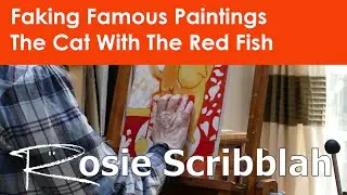The cat with Red fish (Fake Matisse time-lapse)