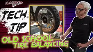 How To: Old school Motorcycle tire balancing