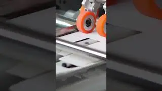 How a Window Patching Machine Transforms Packaging Boxes in 15 Seconds! #automobile # window cutting
