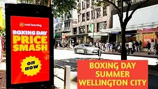 BOXING DAY &ndash; SUMMER in Wellington , New Zealand