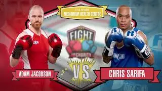 Fight 4 - Fight for Charity 2024 Adam Jacobson (Red) v Chris Sarifa (Blue)