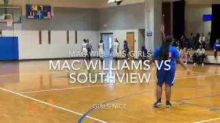 (GIRLS) Mac Williams vs. Southview