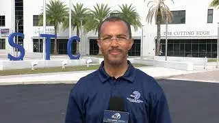WWSB-TV WEEKEND ANCHOR JAMES HILL - SUNCOAST TECHNICAL COLLEGE - AUTO MECHANICS CLASS TEASE 1-20-23.
