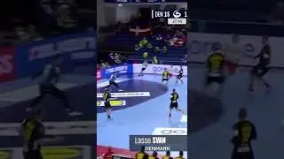Lasse Svan 😉👌 #denmark #handball #euro 2022