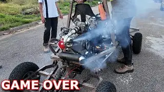 O SUPERCHAGER EXPLODIU O MOTOR DO KART CROSS (VÍDEO 15 - BOXER DAY 2025)