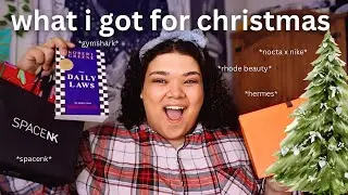 what i got for christmas 2025 | hermes, nocta x nike, lush, gymshark, oura ring etc🎄🤍✨❄️