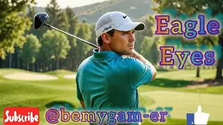 ultimate golf: the eagle 🦅 and birdie 🐦 are playing together #livegolf