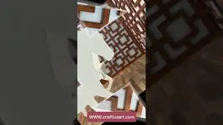We accept custom design room dividers, Panels, 3D wall art and Wood slat wall