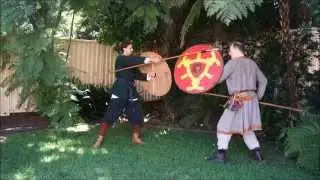 The overhand grip in Viking Age spear and shield