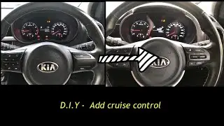 D.I.Y | install auto cruise | kia picanto 2018 | 2021