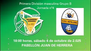CAJA VIVA - BALONMANO CAMARGO vs SDC ASTANDER ASTILLERO (04/10/25)