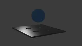 жидкость в яме | fluid in hole | анимация blender | blender animation