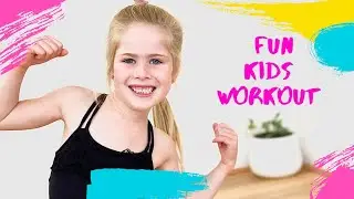 12 Min Fun Kids Workout with 5 year old, Follow-Along at Home Workout