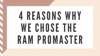 4 Reason Why We Chose The Ram Promaster #shorts