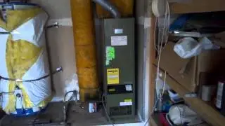 Hanson heating and air furnace install #1