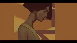 Speed paint on iPad Pro (Procreate)