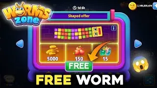 OFFER FREE WORM 😱 In Worm Zone | Shaped Offer Worm For Free For All In Worm Zone | Worm Zone
