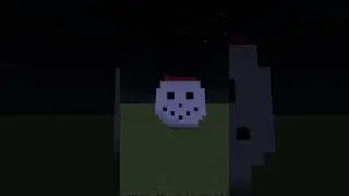 Festive Snowman  #minecraftshorts #minecraft #minecraftpixelarttutorial