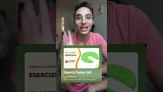 Learn Autodesk Fusion 360 with the Basic Course with Exercises on this channel! #fusion360 #fusion