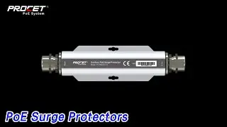 Outdoor PoE Surge Protectors Ethernet  Lightning Protection Waterproof