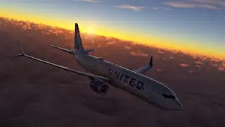 United Airlines Boeing 737 MAX 8 Full Flight | KIAH → KDCA | MSFS 2024