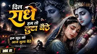 दर्द भरा भजन 🥺 // दिल राधे हम तो लुटा बैठे । हम ख़ुद को आज भुला बैठे #sadbhajan #abr01#radheradhe
