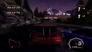 Sega Rally Revo Gameplay Quick Race (Alpine 4-Alpine Valley Reverse path)