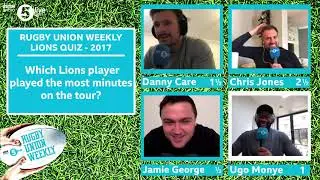 Rugby Union Weekly | 2013 & 2017 Lions Quiz