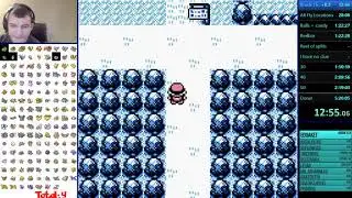 Pokemon Blue Catch em All (No Item Underflow) Speedrun in 3:56:27