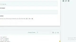 simple array sum | hackerrank solution in c