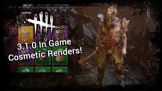 Dead By Daylight - 3.1.0 In Game Cosmetic Renders