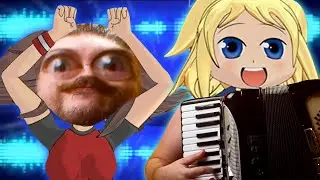 Caramelldansen accordion